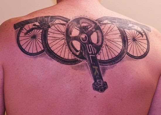 Tatuagem de bicicleta (2)