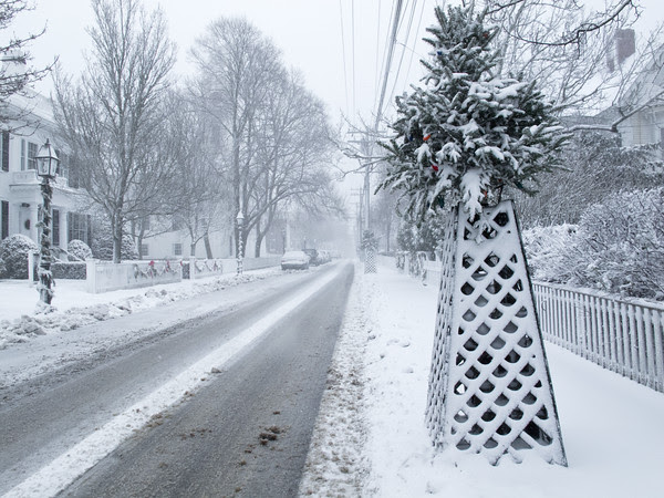 Edgartown, Snow, Christmas