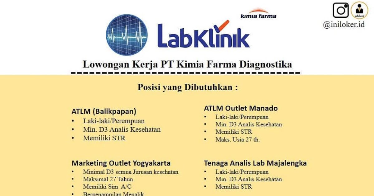 Lowongan Kerja Kimia Farma Madiun Lowongan Kerja Kesehatan Terbaru Depnaker Maret 2021 Apotek Kimia Farma Madiun Solusi Kesehatan Anda Casey Exline