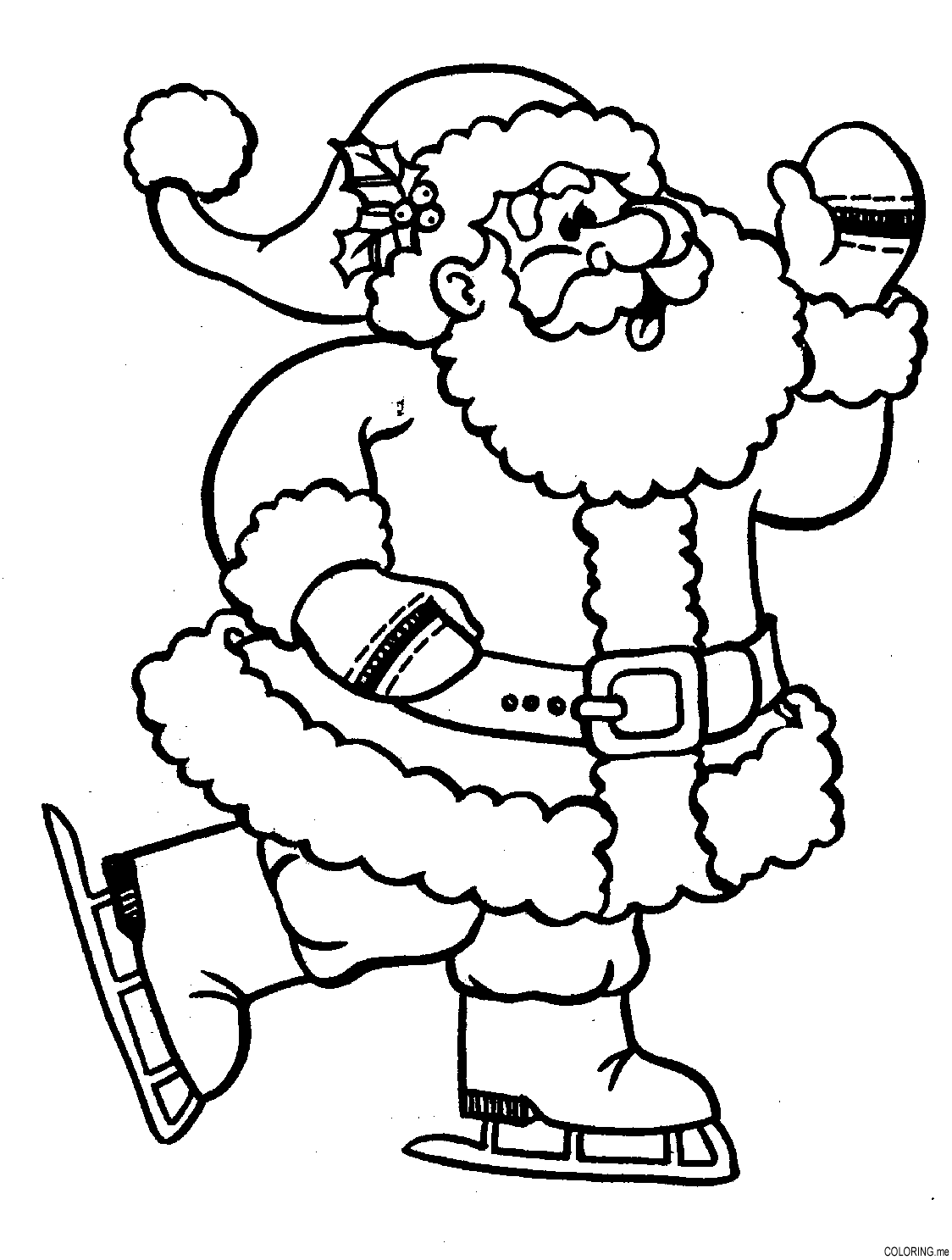 Free Printable Santa Claus Coloring Pages For Kids Free Printable Santa Claus Coloring Pages For Kids