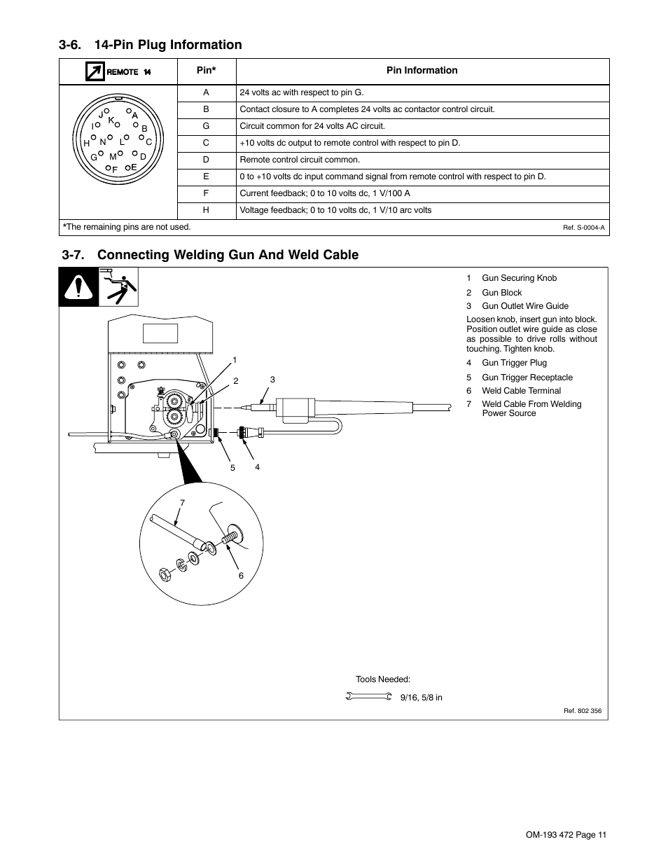 Miller 14 Pin Connector Wiring Diagram - General Wiring Diagram