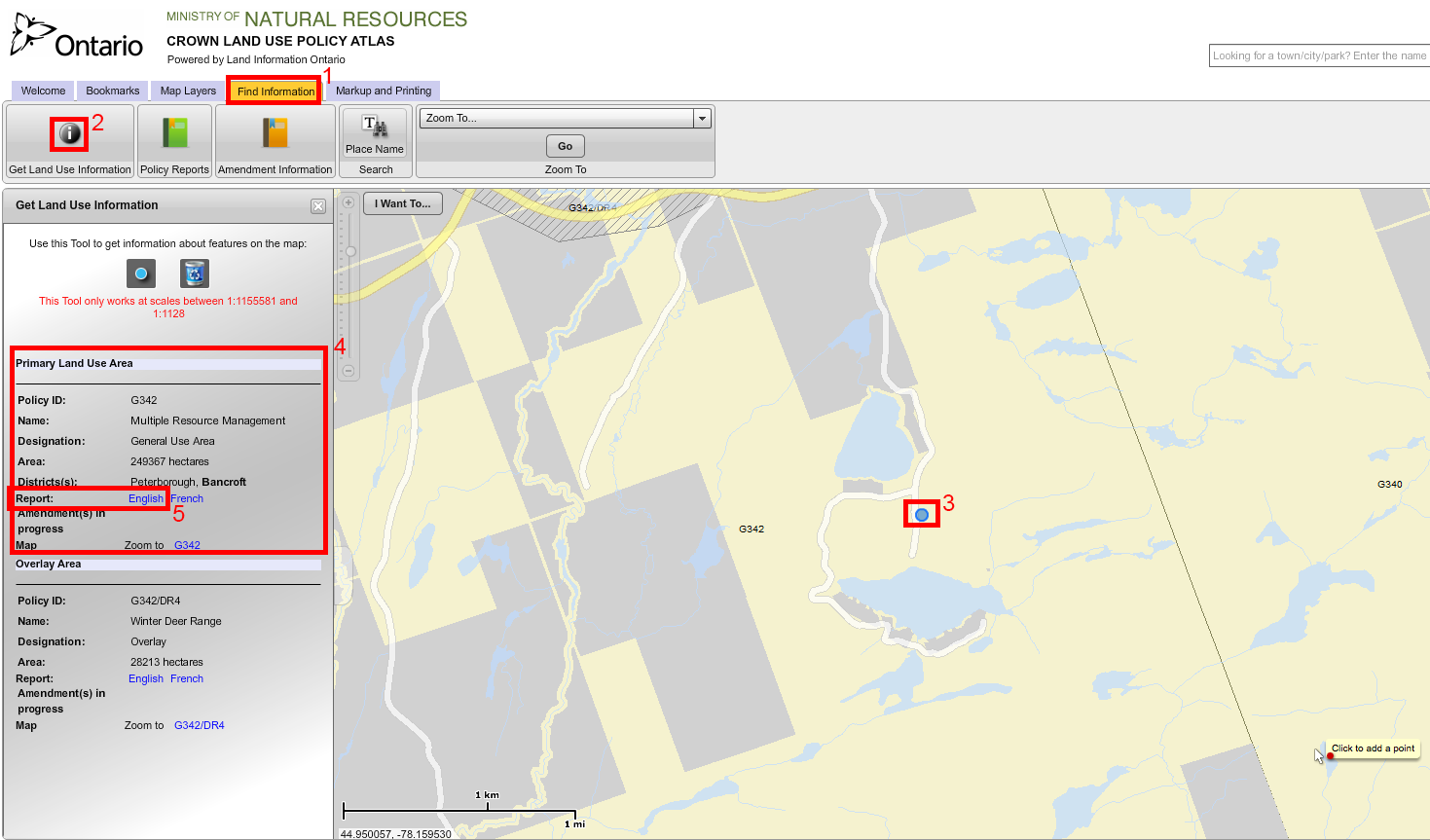 Ontario Crown Land Map | Map Of The World