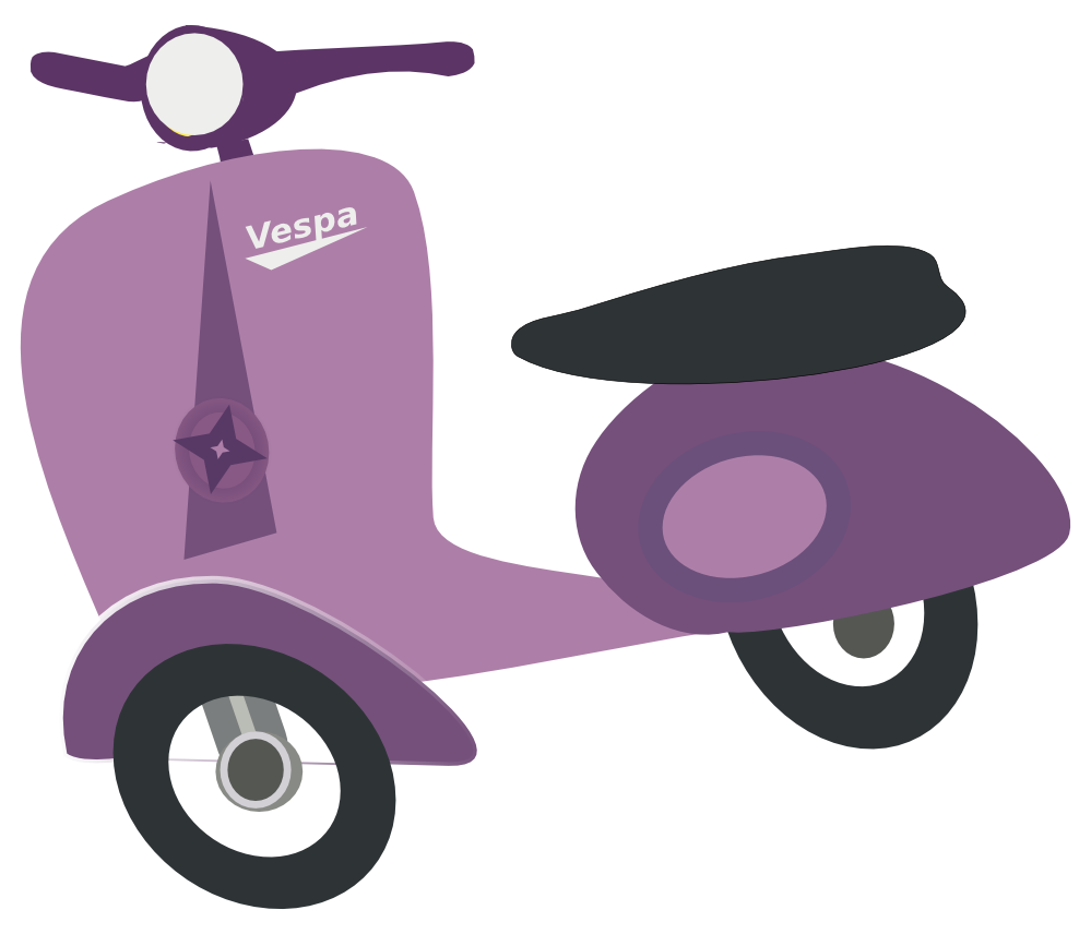 Download Gambar Animasi Vespa Gambar Animasi Keren