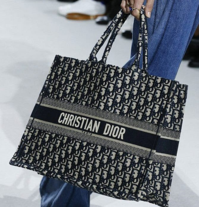 Dior Book Tote Fake Vs Real - Handbag Reveal Dior Book Tote Youtube ...
