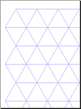 Variable Triangle Graph Paper Preview