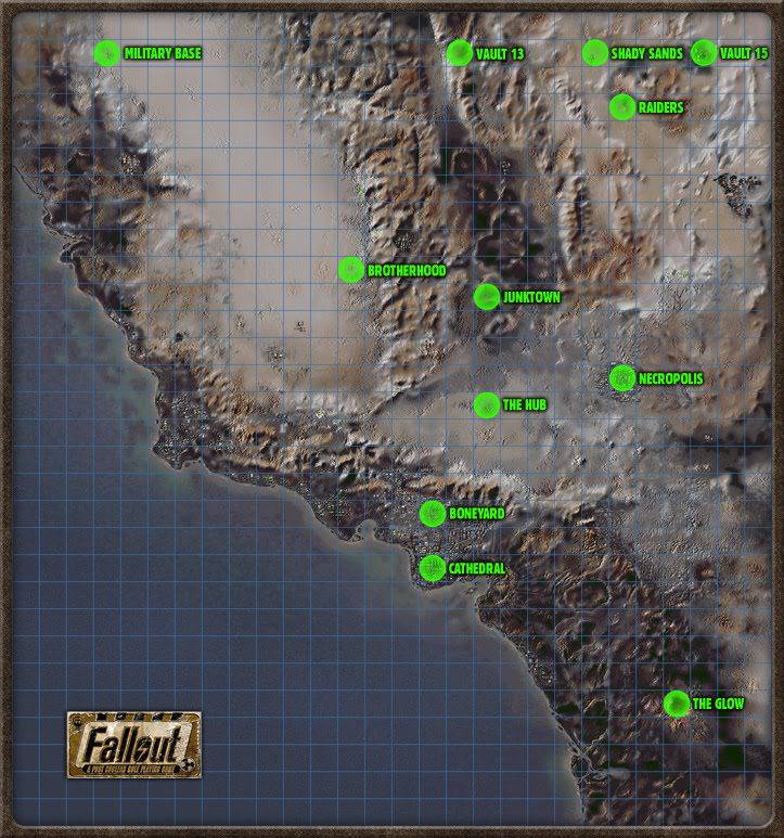 Fallout 3 Map Vs Real Life - Maping Resources