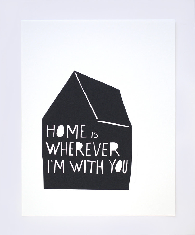MerMagHomeIsWhereverImWithYouinBlack