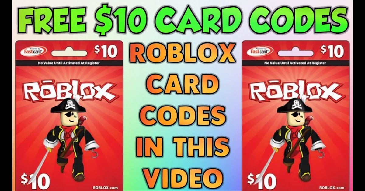 Fake Gift Card Numbers For Roblox