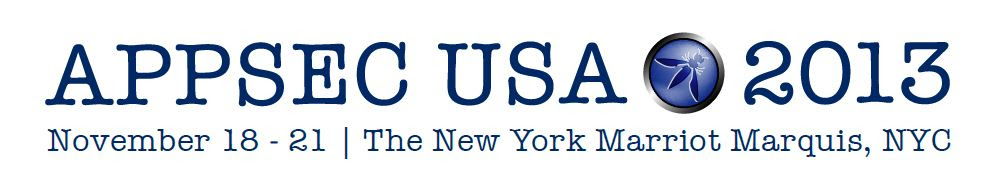 AppSec USA 2013 - Simple Banner