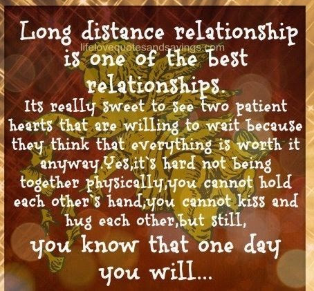 For long her distance monthsary message Touching Love