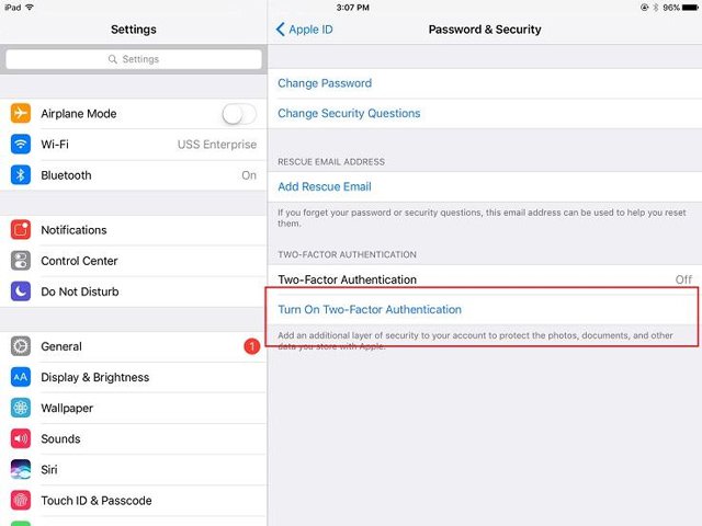 Làm thế nào để bật xác thực 2 lớp cho iCloud hình 3