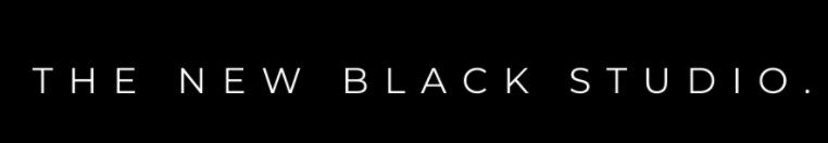 the new black studio logo