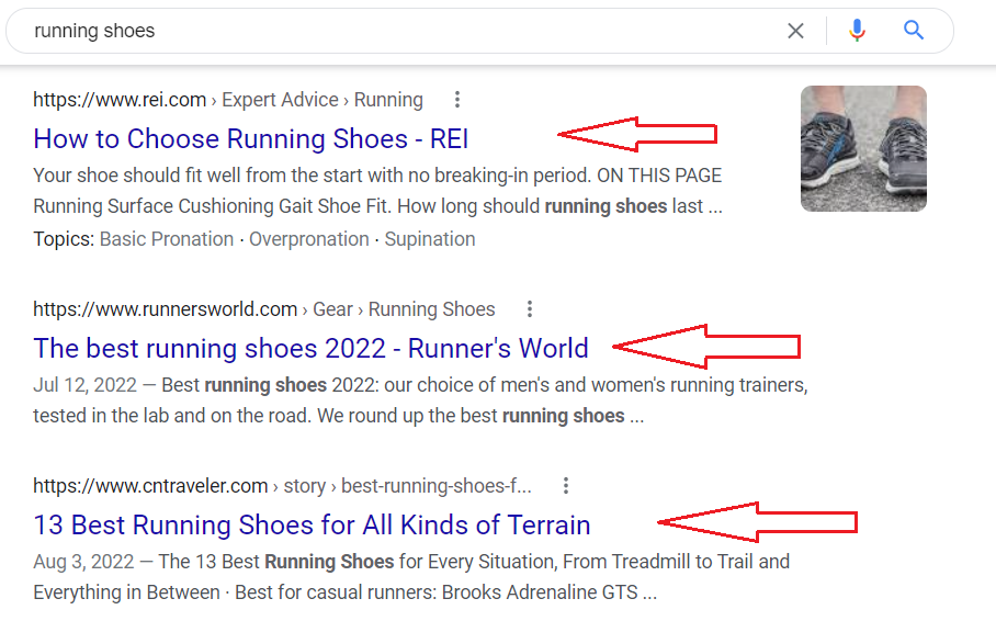 Meta titles and H1 tags in Google search results