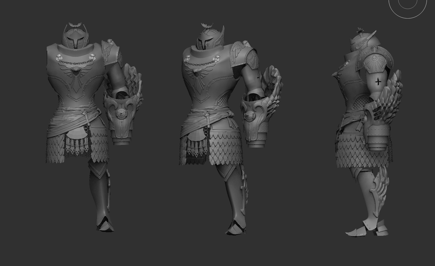 [WIP] Knight character — polycount