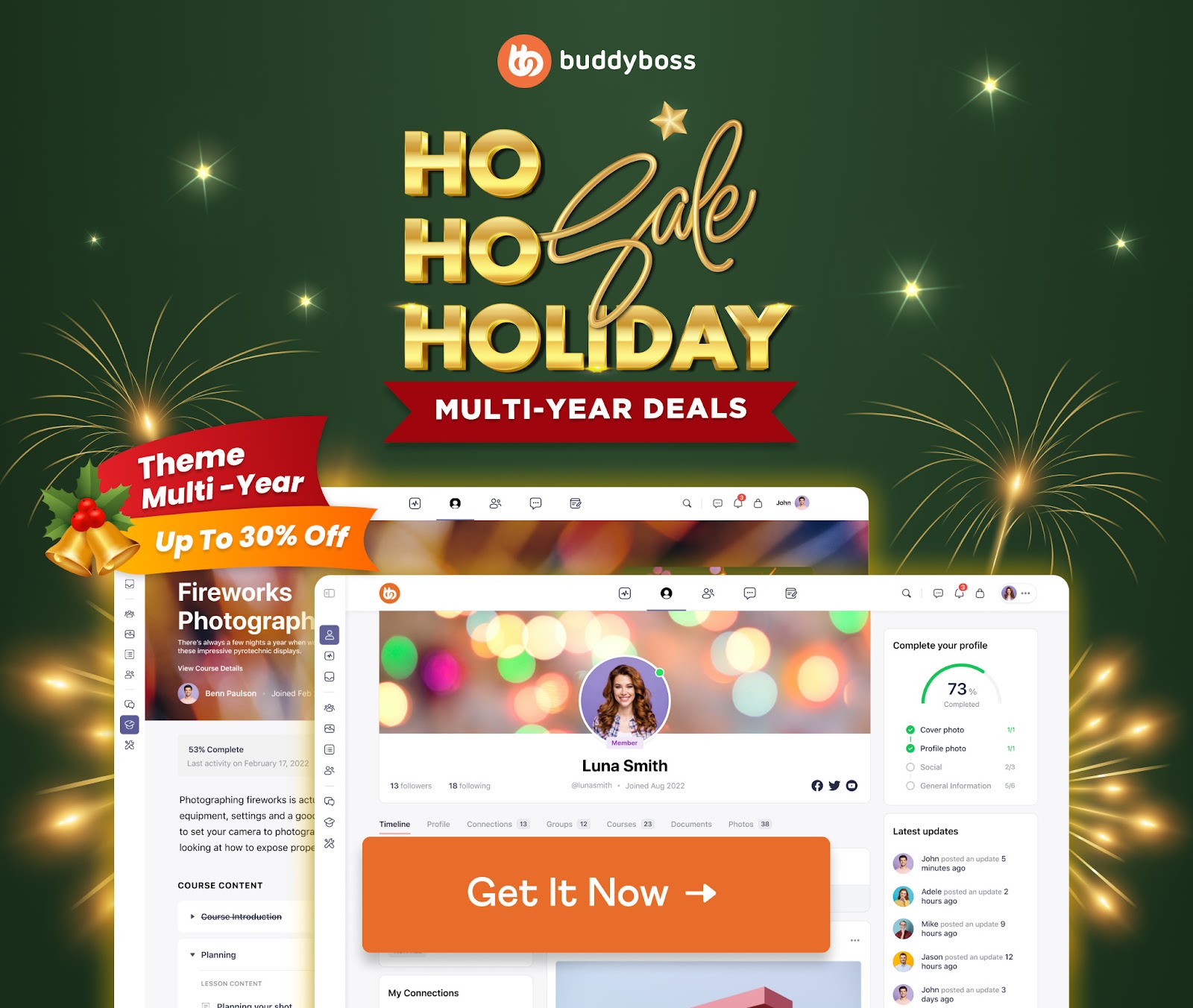 BuddyBoss 테마 휴가 상품