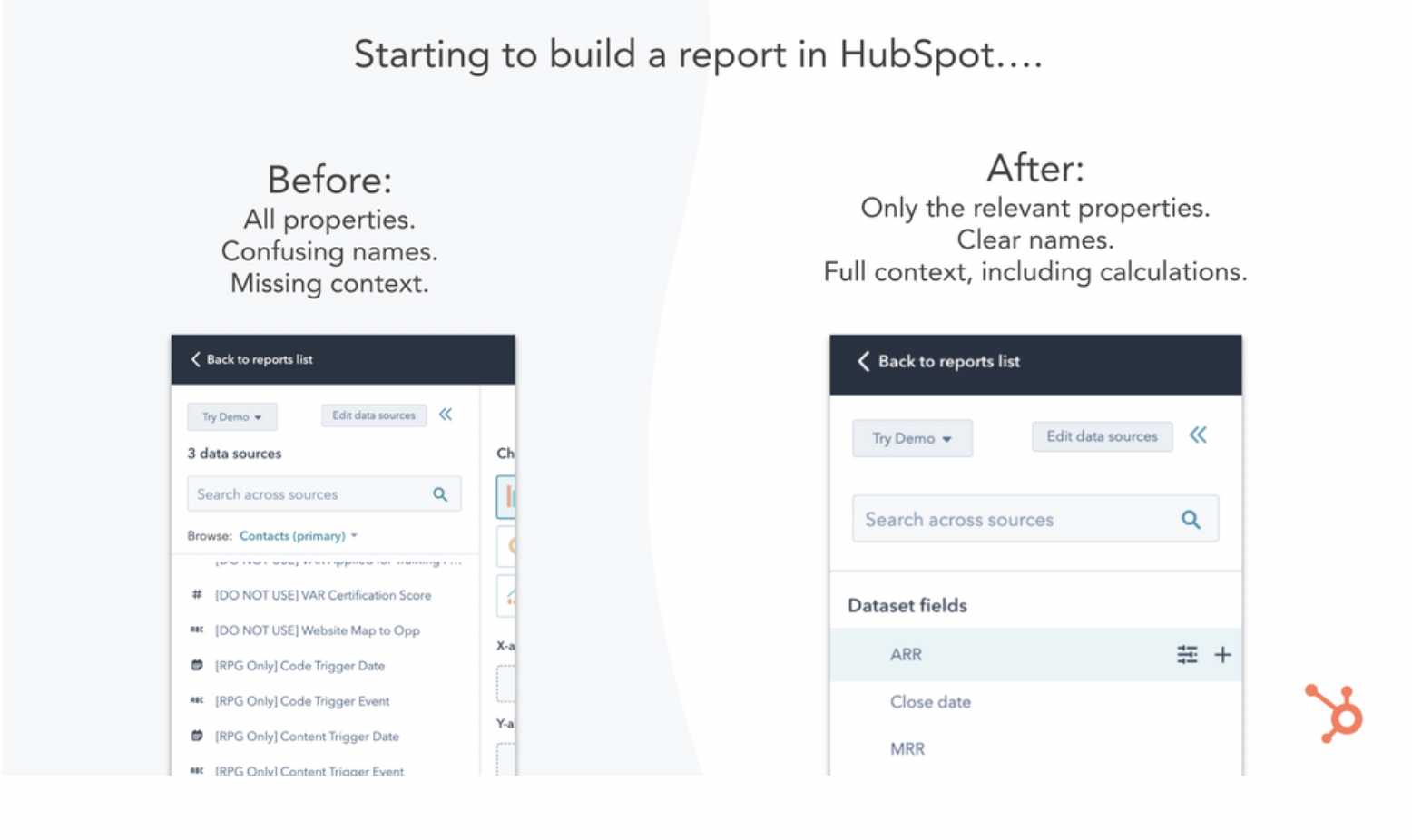 Operation Hub Datasets Functionality