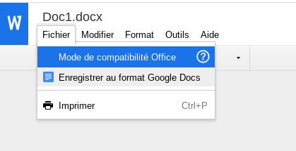 Travailler sur des fichiers Microsoft Office avec un Chromebook