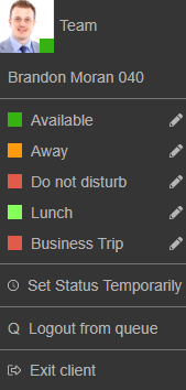 Avatar presence options