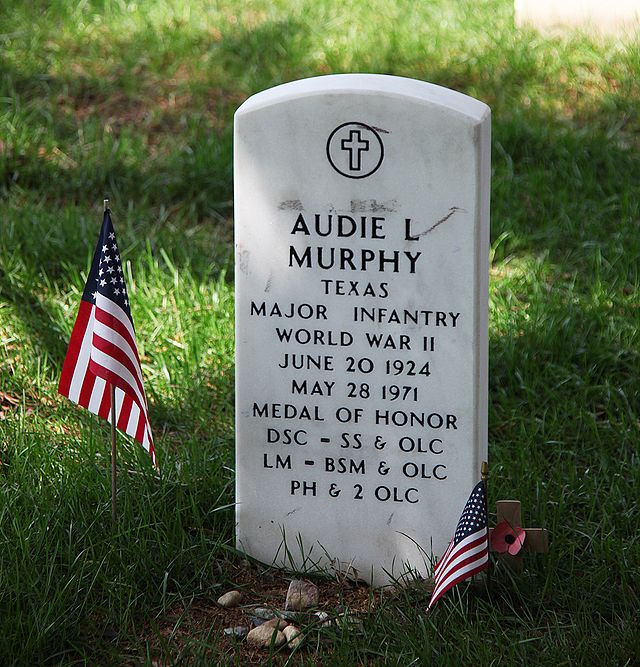 audie murphy gravestone