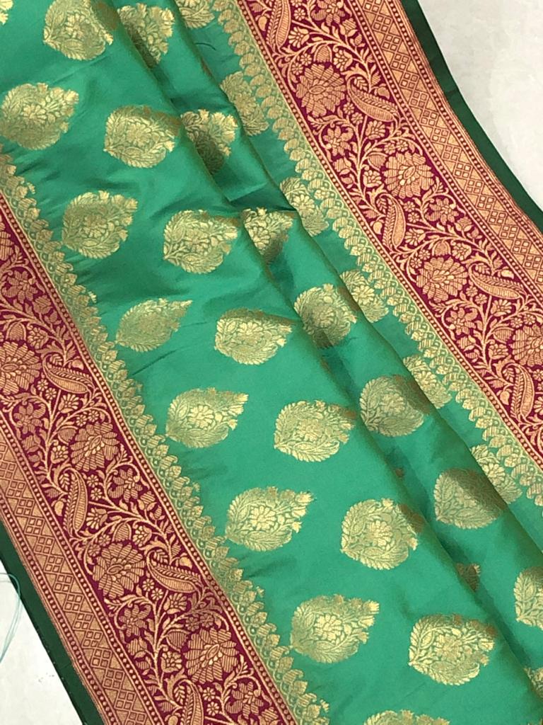 Banaras Blended katan silk saree