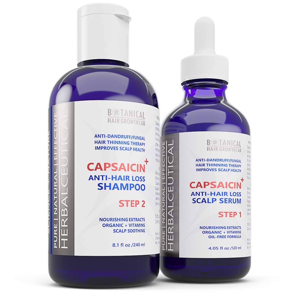 anti hair loss shampoo + serum