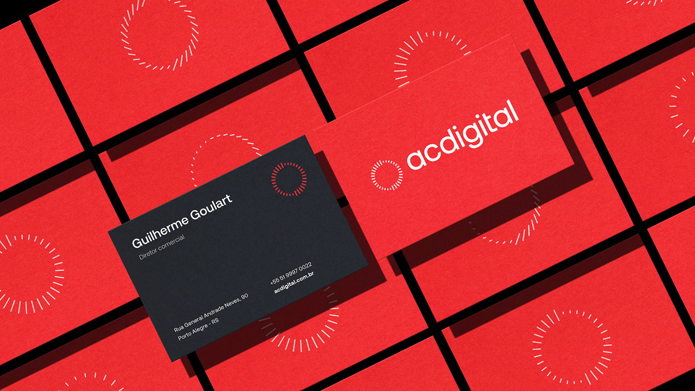 acdigital coporative coporative brand corporate corporate brand minimal red