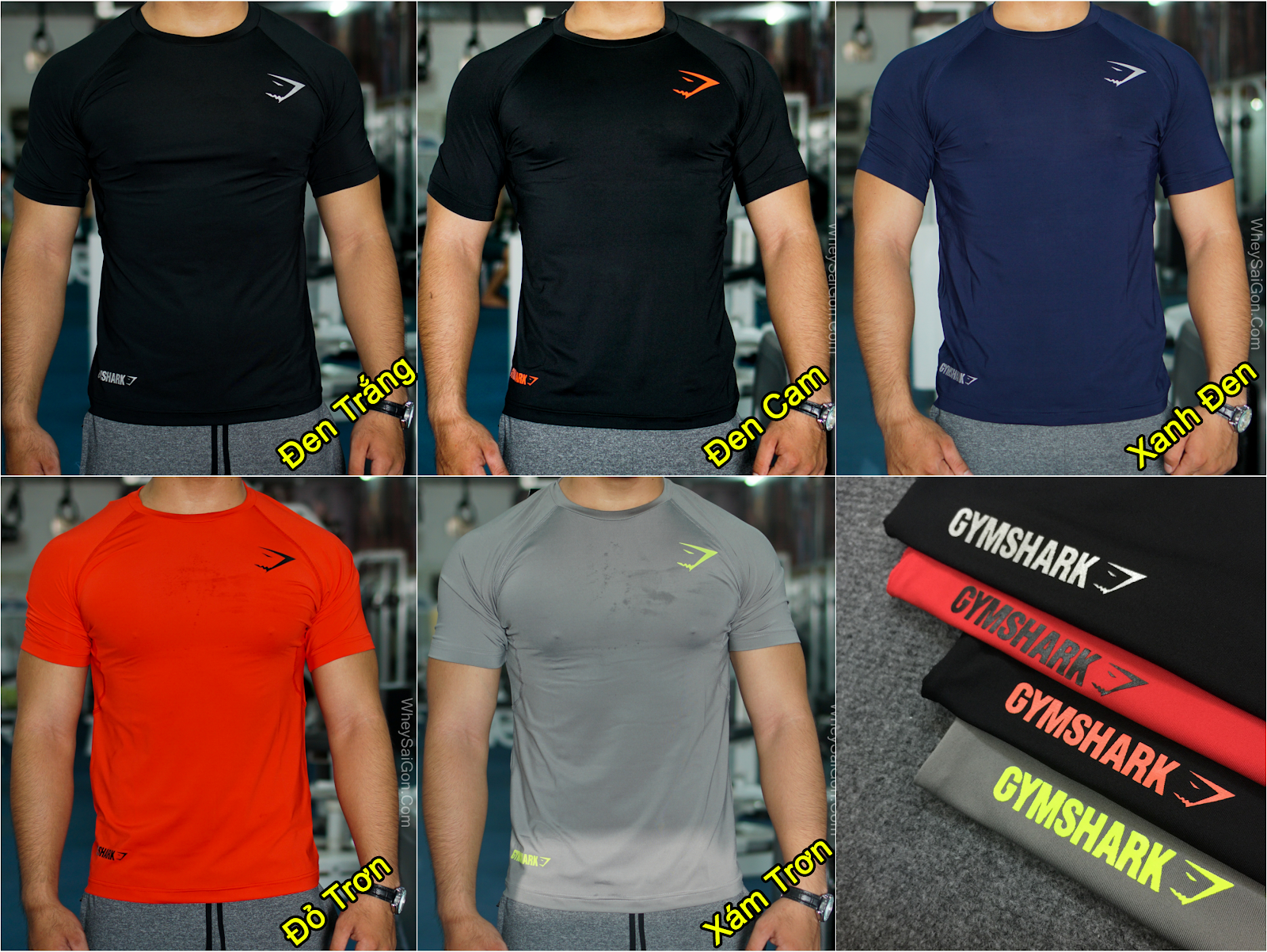 Gymshark Tshirt 2016 Made in Thailand