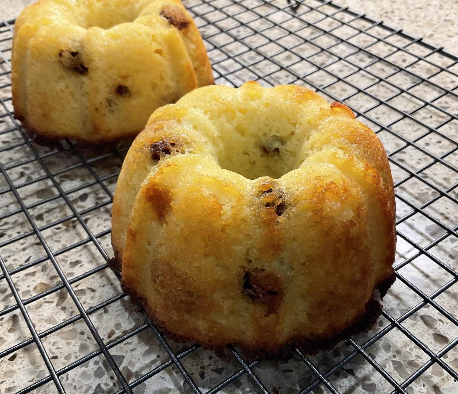 Baked Mini Bundt Cakes