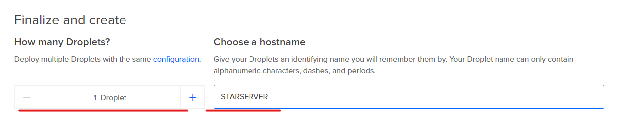 Definindo um nome para o nosso servidor