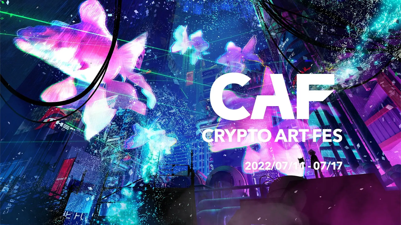 「Crypto Art Fes 2022」の参加アーティストおよびフィジカルイベントの詳細が決定！