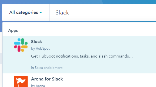 HubSpot Slack Integration Step 4