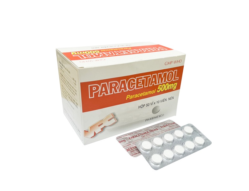 Thuốc Paracetamol có tác dụng giảm đau tạm thời