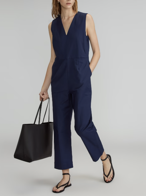The Structured Cotton Jumpsuit from Everlane
