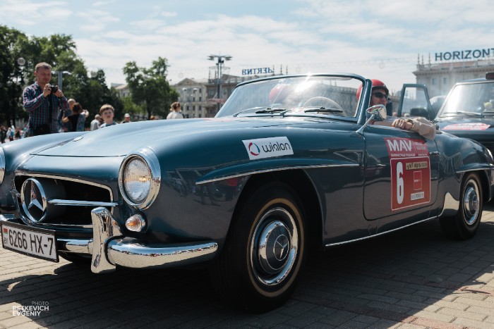 Участники Oldtimer rally под контролем системы Wialon