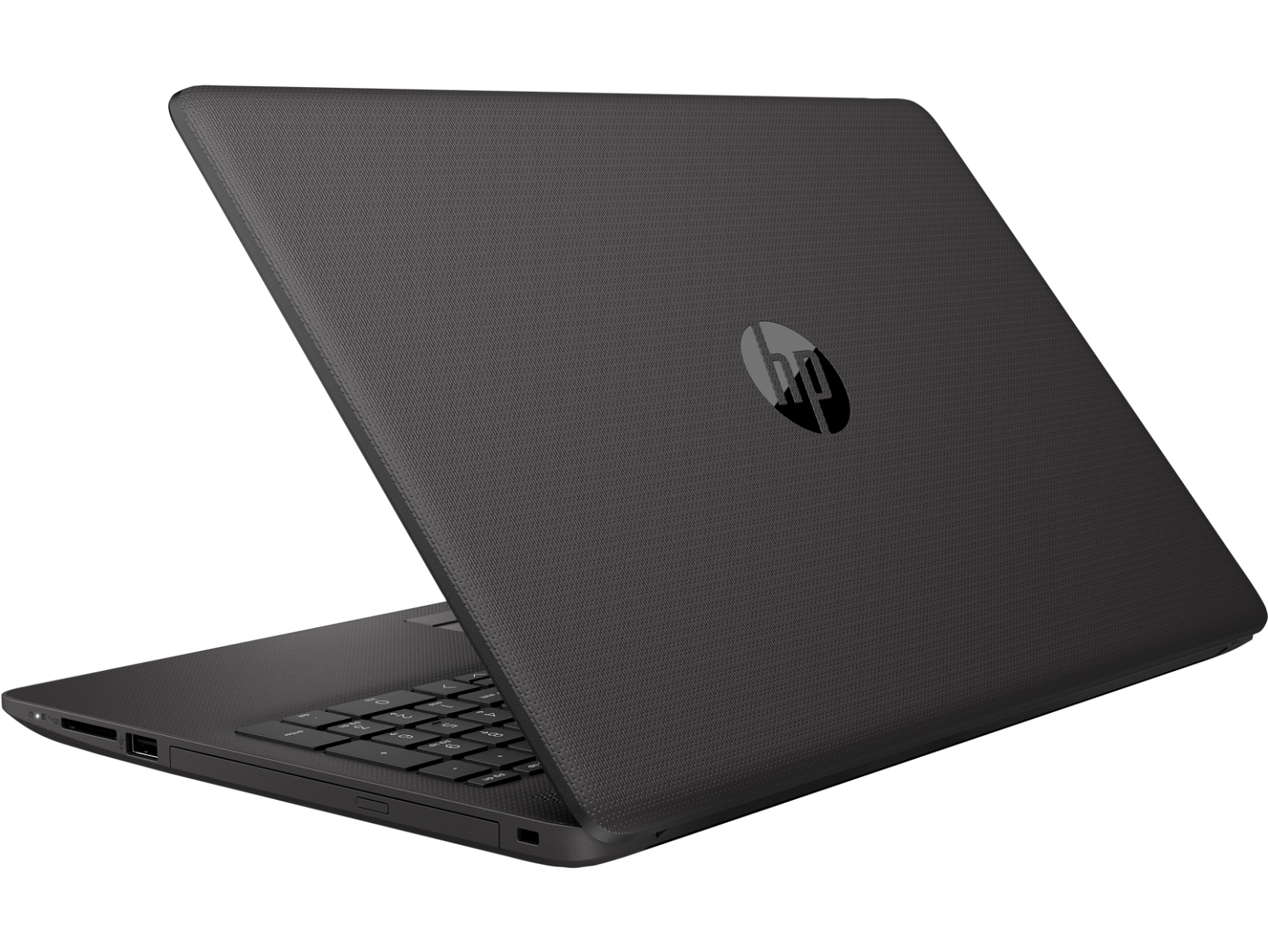 Крышка и вид сбоку ноутбука HP 250 G7