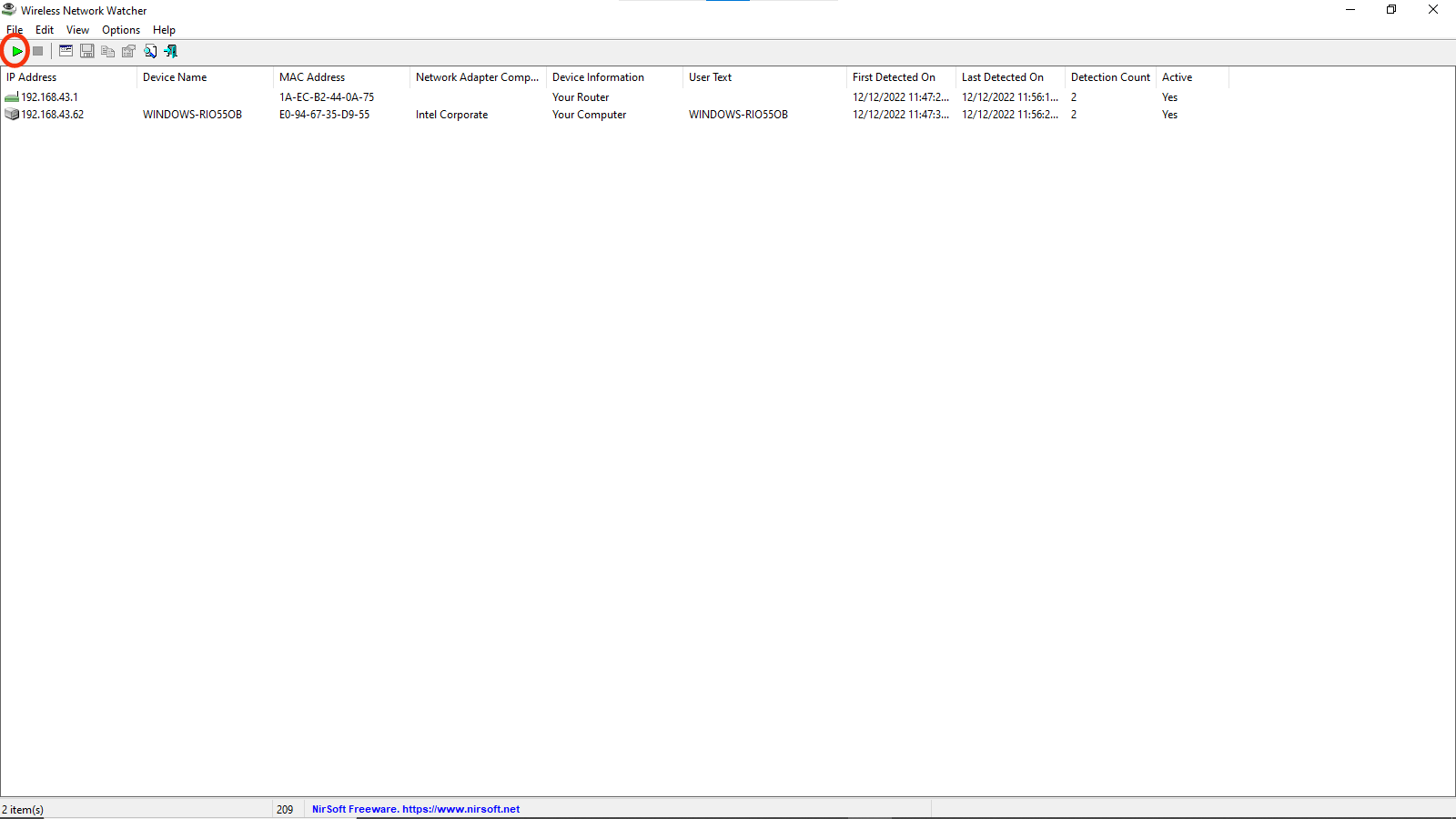 wireless router settings