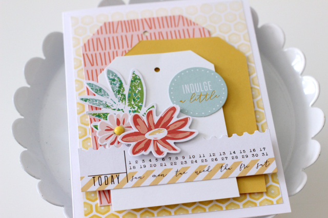 Tag Punch Board Card by Nancy Damiano for We R Memory Keepers