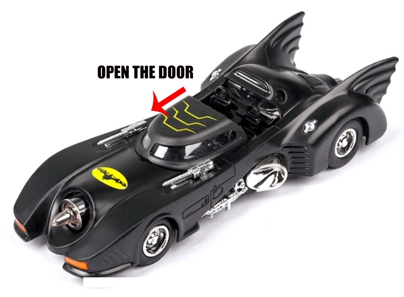 old batman car toy