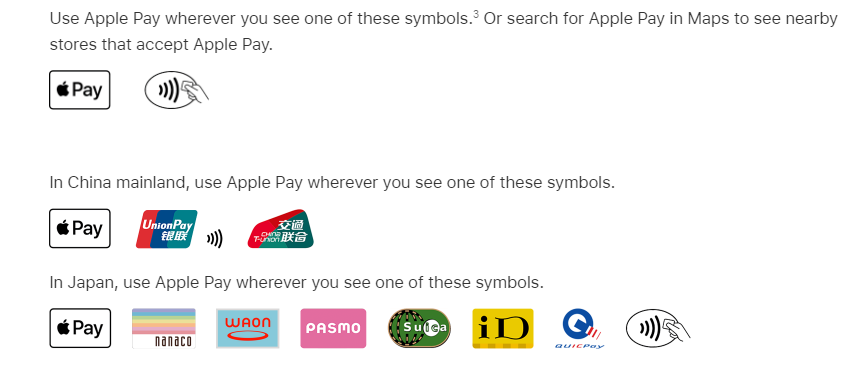 A clear pictorial description that answers the question, "Does Shein Take Apple Pay?"