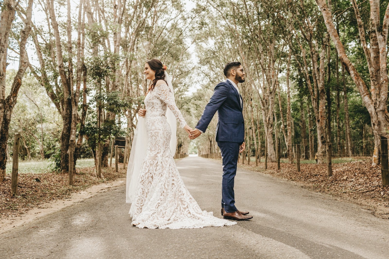 back to back holding hands - Minstrel Court