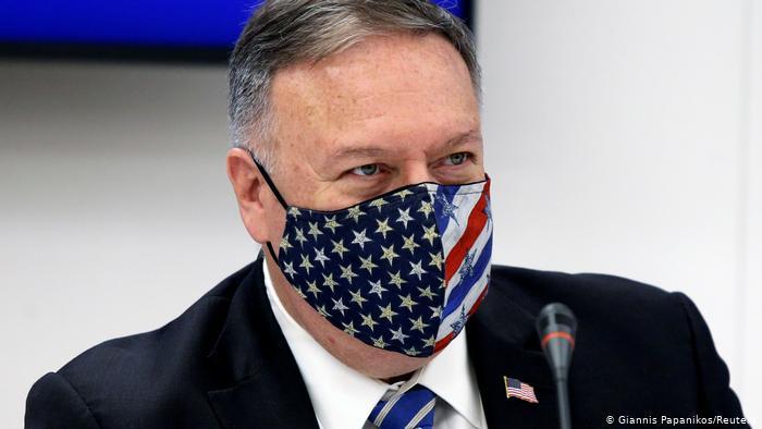 US-Außenminister Mike Pompeo in Griechenland I Thessaloniki (Giannis Papanikos/Reuters)