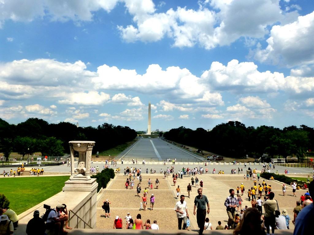 Working abroad in the USA means you can visit Washington, DC!