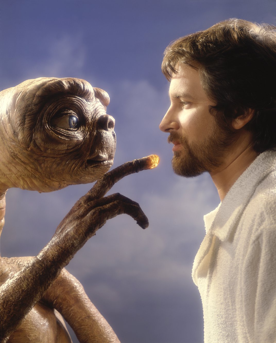 Spielberg with E.T.