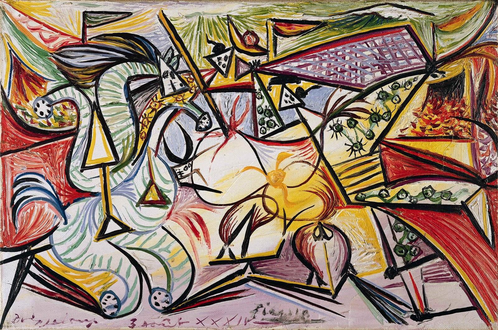 “La Corrida,” by Pablo Picasso.