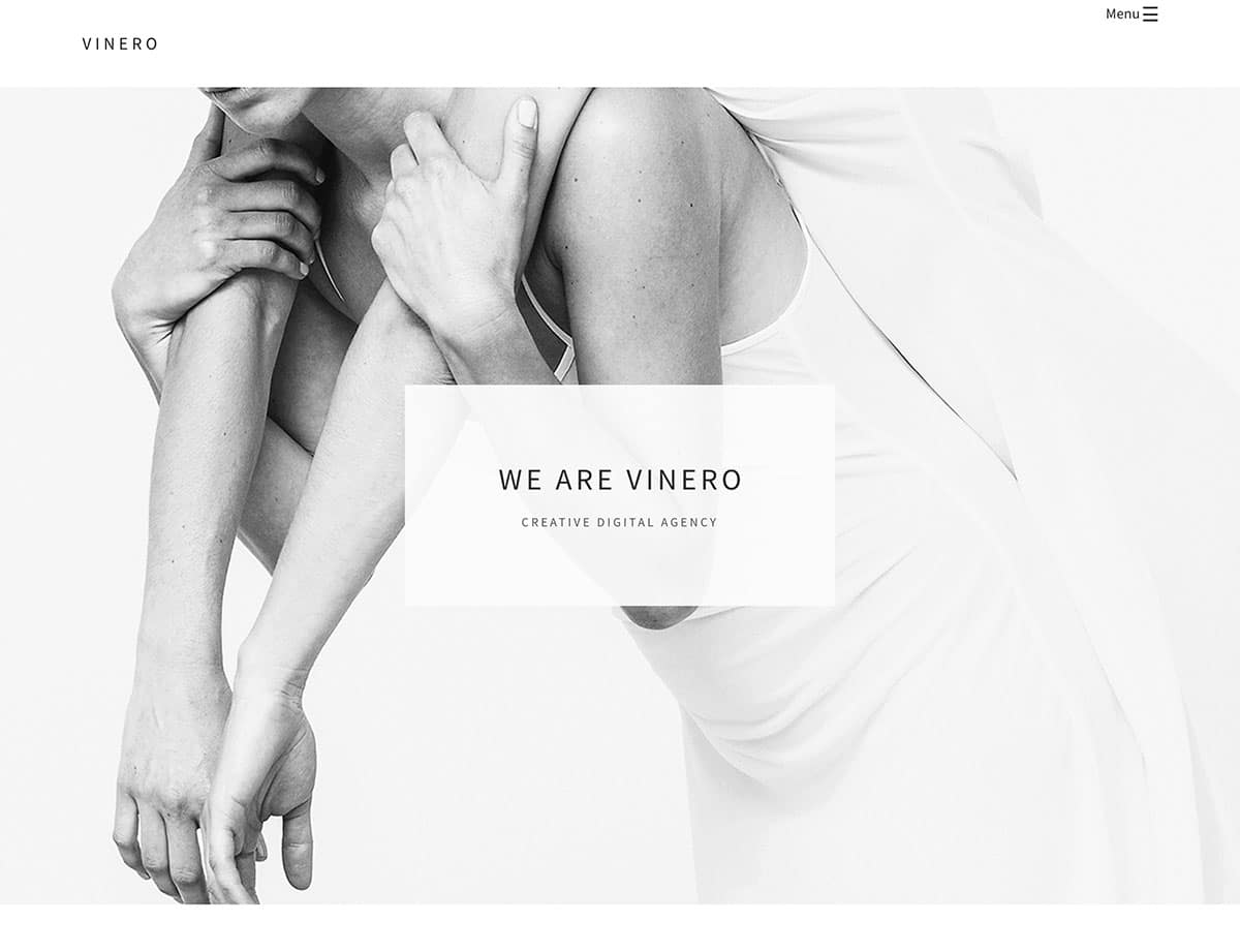 vinero-minimal-portfolio-wordpress-theme
