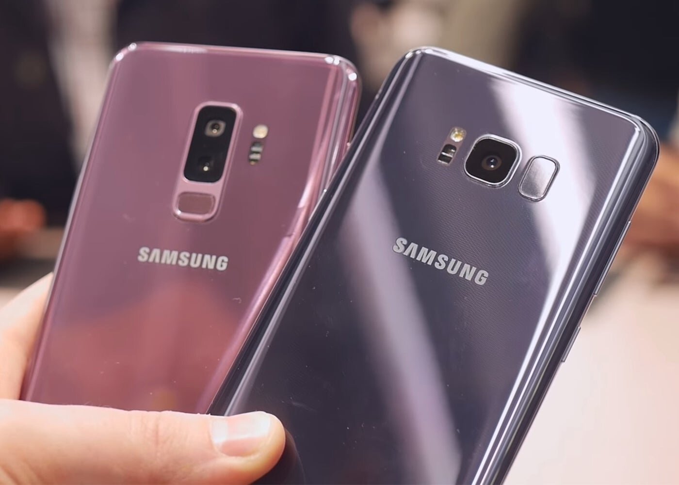 Samsung Galaxy S9 Plus vs S8 Plus 