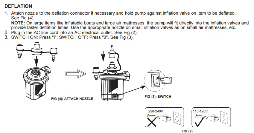  hvordan deflate en luft seng med en innebygd pumpe
