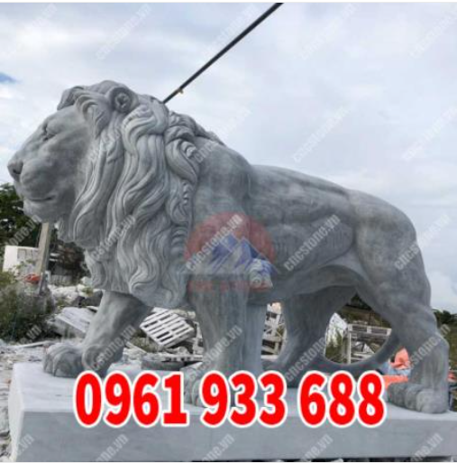 Một số mẫu tượng Sư Tử Đá được ưa chuộng