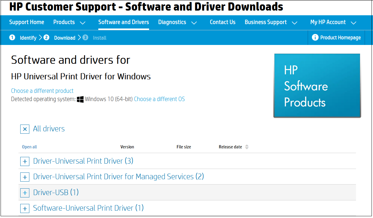 HP Universal Print Driver 