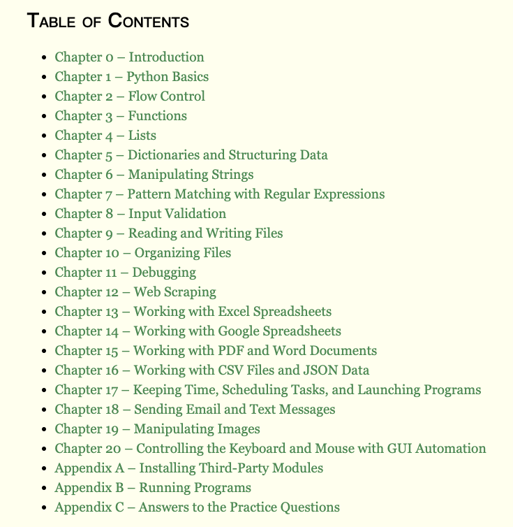Automate The Boring Stuff